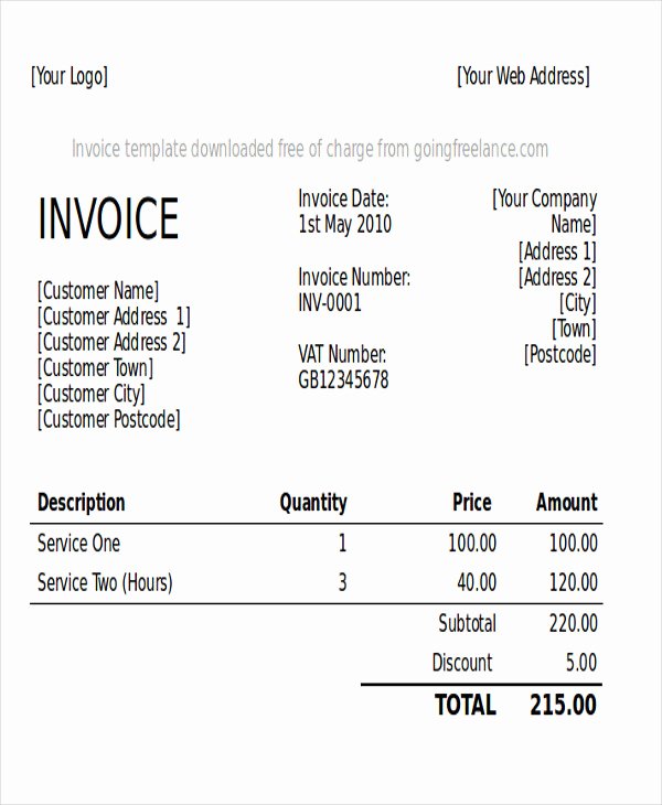 Graphic Design Invoice Examples Awesome 5 Graphic Design Invoice Samples
