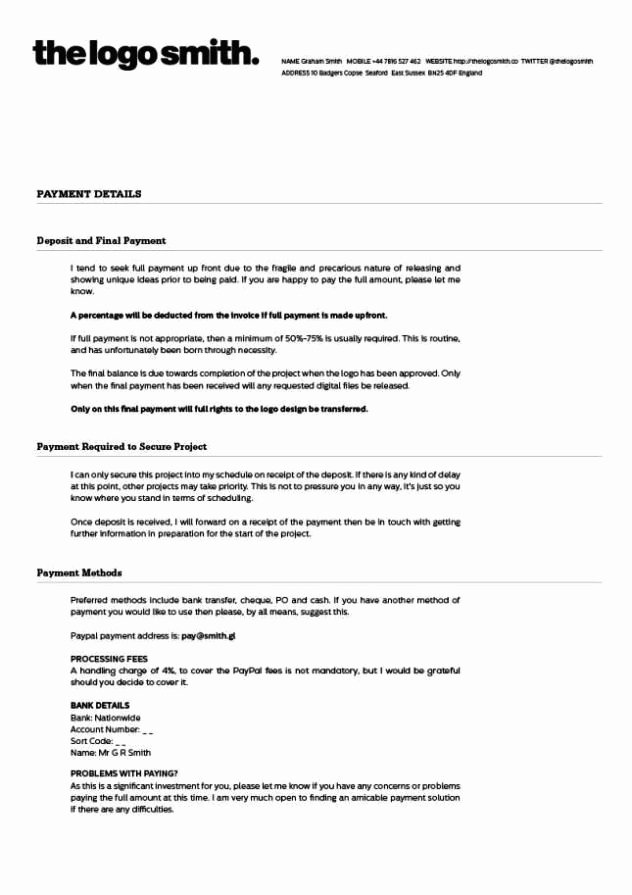 Graphic Design Request form Template Elegant Freelance Graphic Design Contract Template