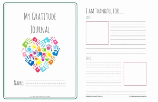 Gratitude Journal Template Free Best Of 10 Ways to Foster Generosity In Your Students Weareteachers