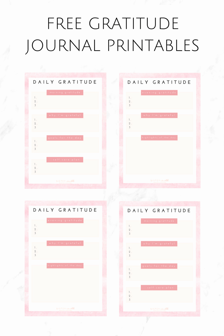 Gratitude Journal Template Free Best Of How to Start A Gratitude Journal with Free Printable for