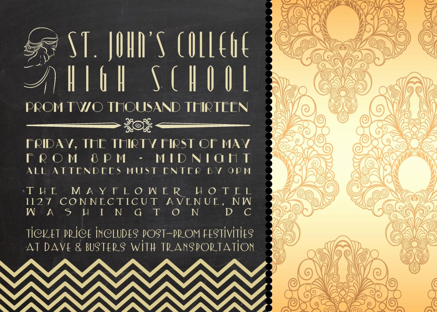 Great Gatsby Party Invitation Templates Inspirational Great Gatsby Birthday Party Invitations