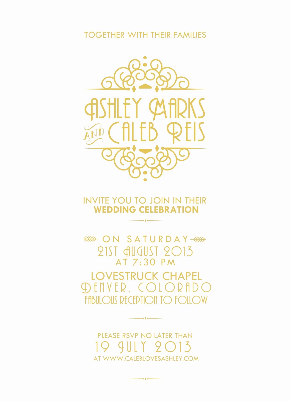 Great Gatsby Party Invitation Templates Luxury Gatsby Invitation Template