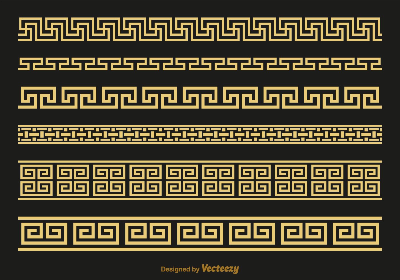 Greek Key Pattern Template Fresh Versace Greek Key Brushes Vector Download Free Vector