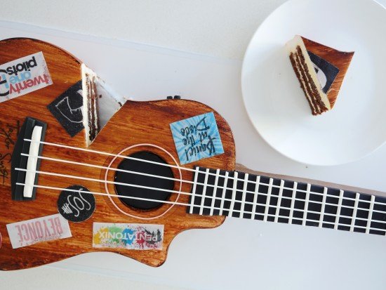 Guitar Cake Template Best Of Howtocookthat Cakes Dessert &amp; Chocolate