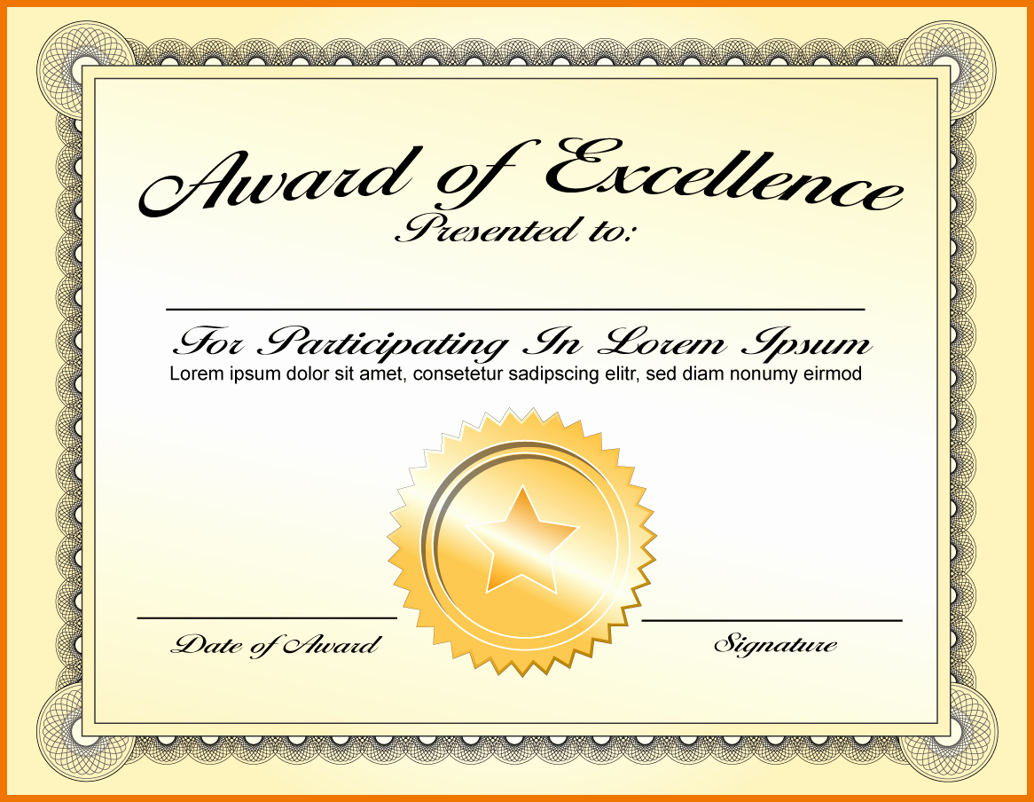 Guitar Lesson Gift Certificate Template Elegant Certificate Award Sample Certificate Design and