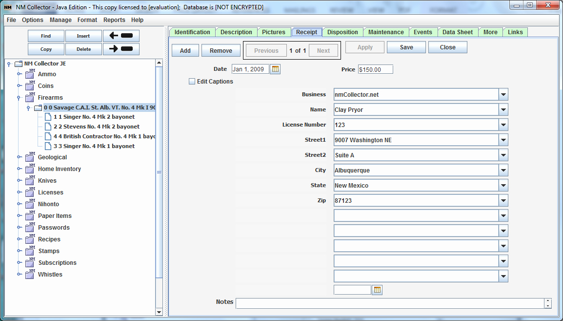 Gun Inventory Spreadsheet Lovely Coupon for 1 3 Off to Calguns Members Calguns