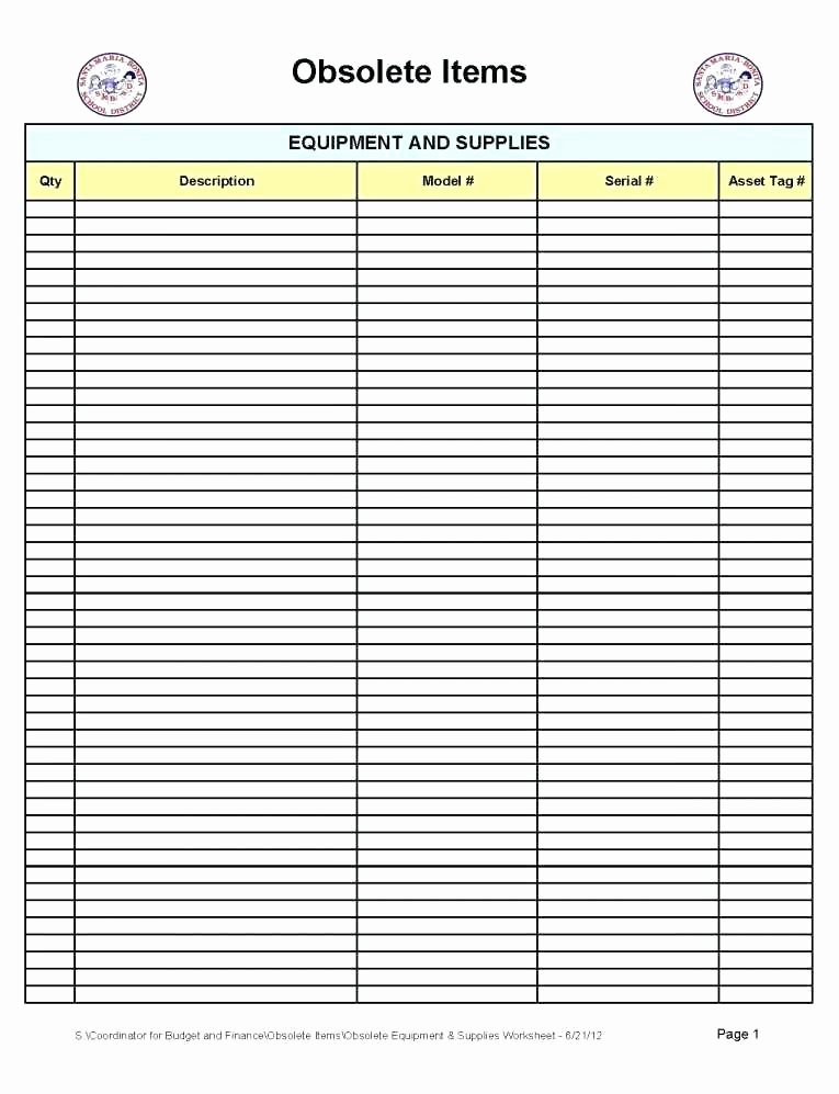 Gun Inventory Template Elegant Bakery Inventory Spreadsheet Gun Inventory Spreadsheet