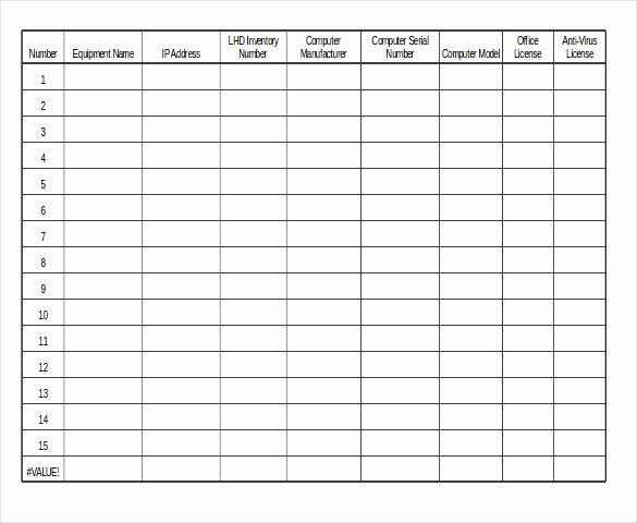 Gun Inventory Template Luxury 24 Free Inventory Templates for Excel and Word You Must Have