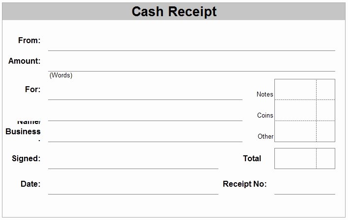 Hand Written Receipt Template Unique Hand Written Receipt Template