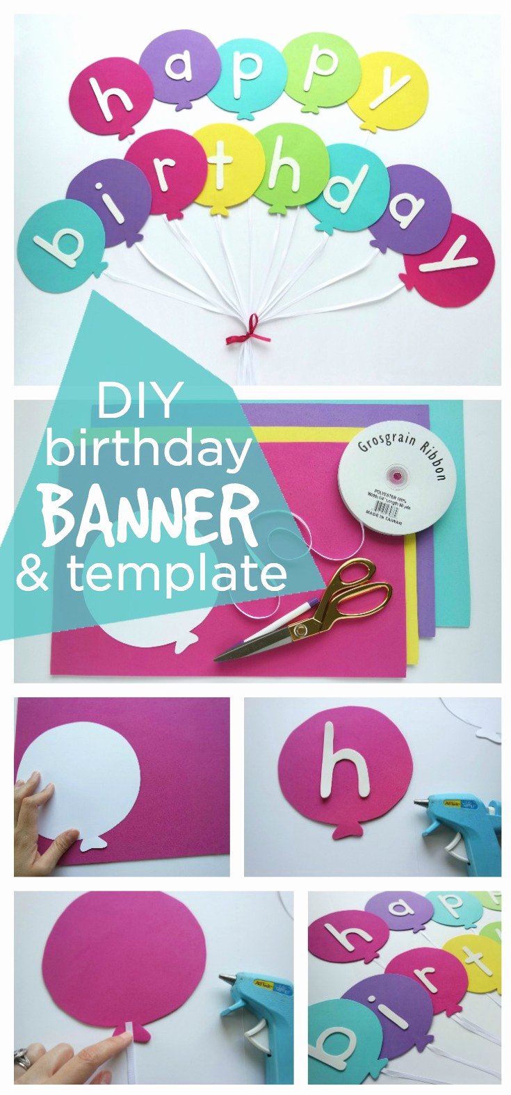 Happy Birthday Sign Template Lovely Happy Birthday Banner Diy Template