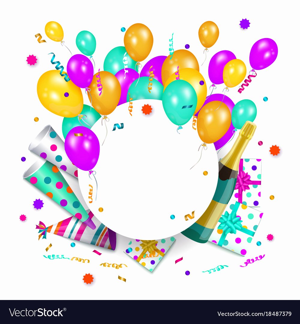 Happy Birthday Sign Template Unique Happy Birthday Banner Poster Template Royalty Free Vector