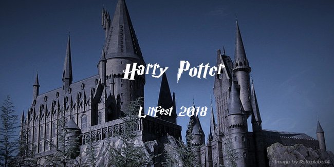 Harry Potter Google Slides theme Elegant 2018 Literary Festival