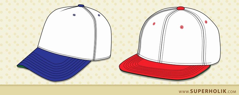 Hat Template Vector Awesome Hat Template Vector