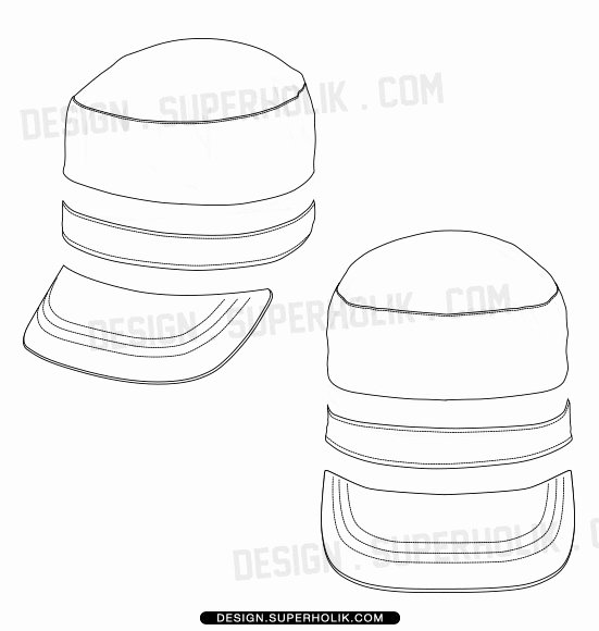 Hat Template Vector Fresh Fashion Design Templates Vector Illustrations and Clip