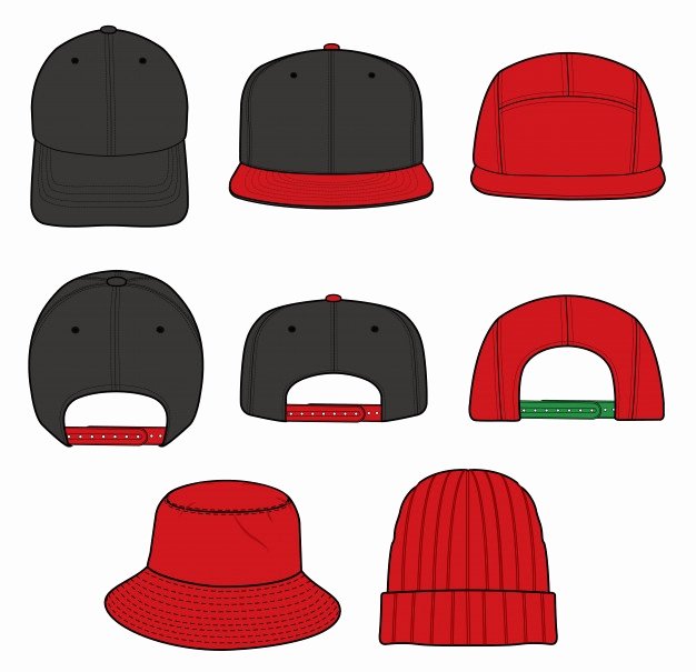 Hat Template Vector Lovely Hat Vectors S and Psd Files