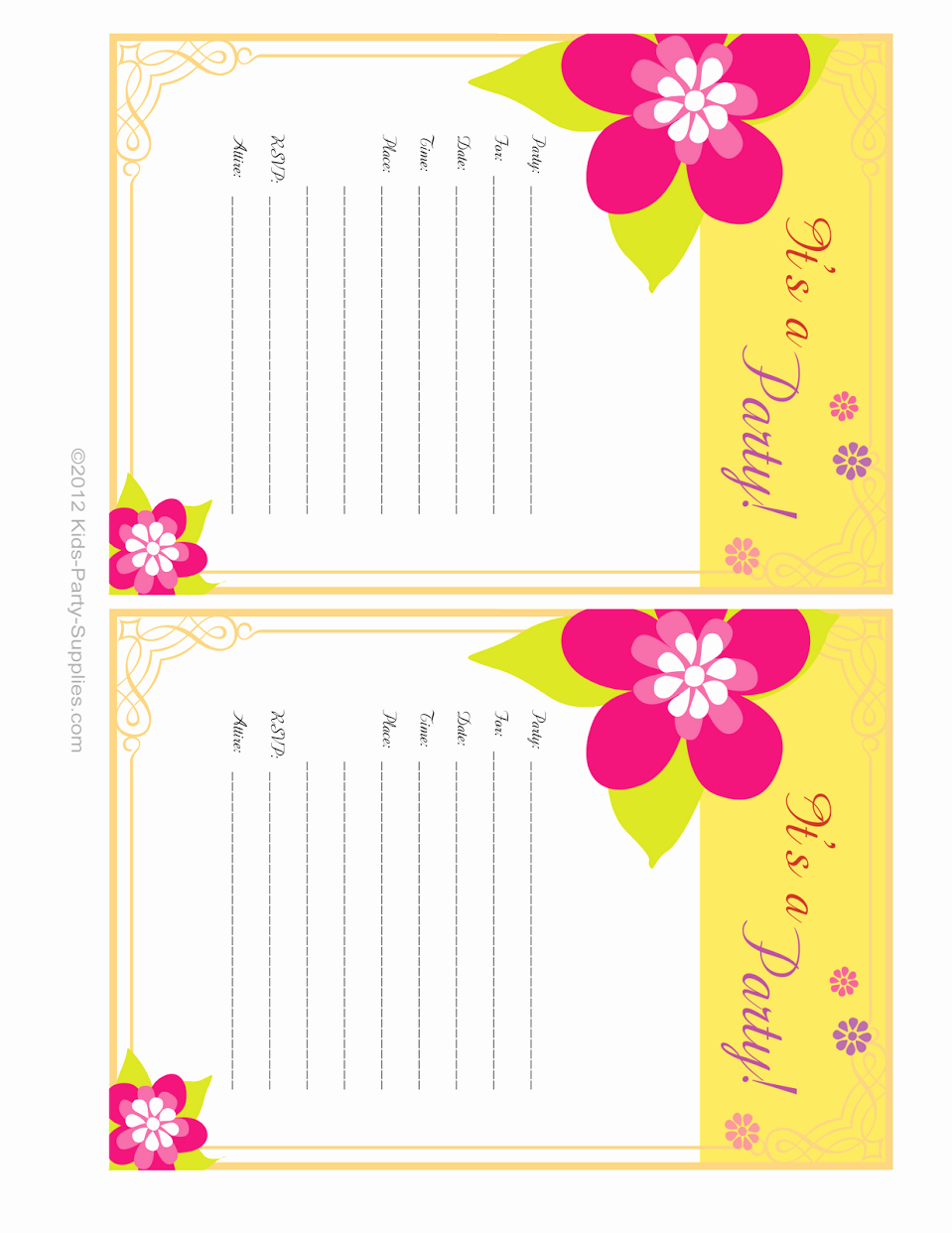 Hawaiian themed Invitation Templates Free Unique Hawaiian Party Invitations Free Printable