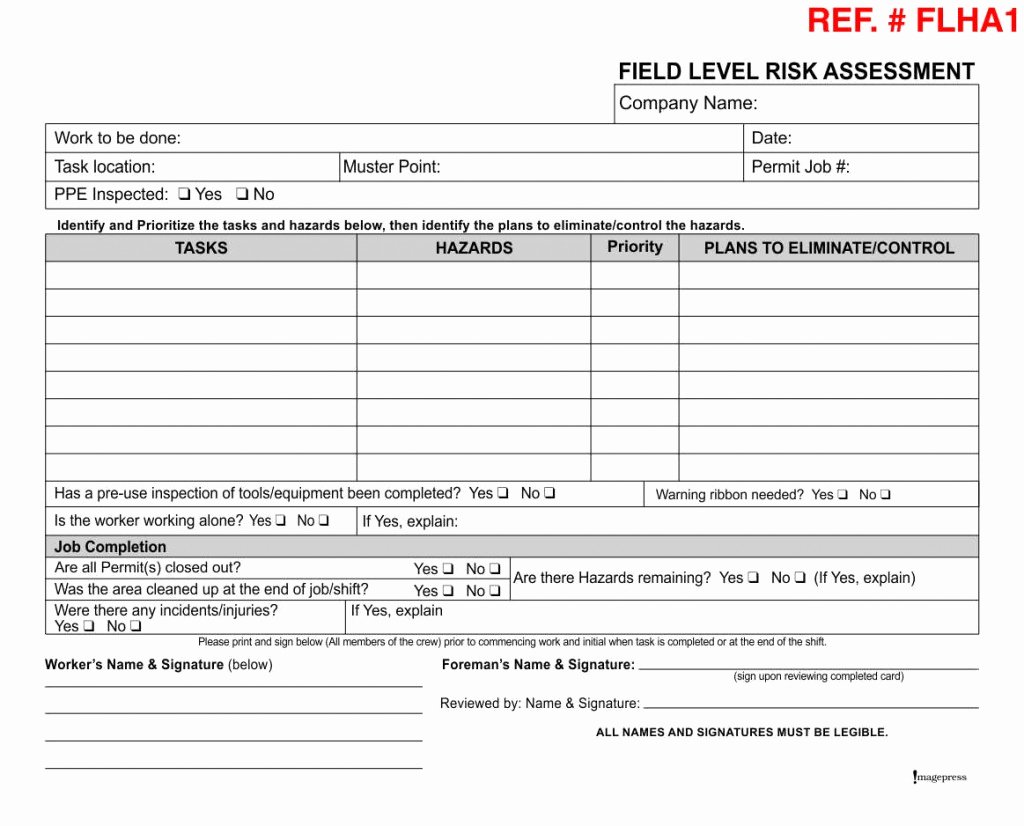 Hazard Analysis form New Index Of Cdn 19 1999 472