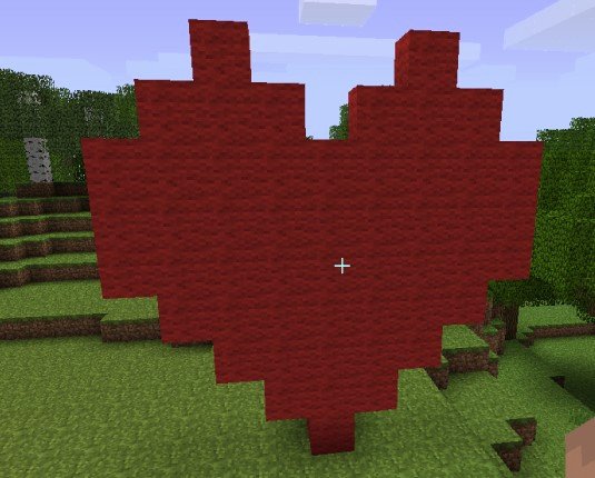 Heart Minecraft Banner Awesome Steve &amp; tom A Block Block Night Minecraft Blog