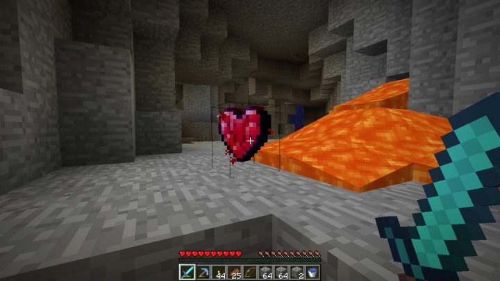 Heart Minecraft Banner Best Of [forge] [1 7 10] Heart Crystal 1 1 1 Mine and Gain Extra