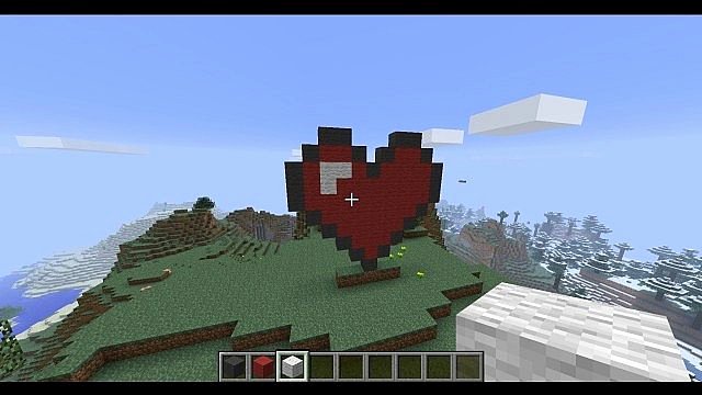 Heart Minecraft Banner Luxury Build A Zelda Link Heart with Me Minecraft Project