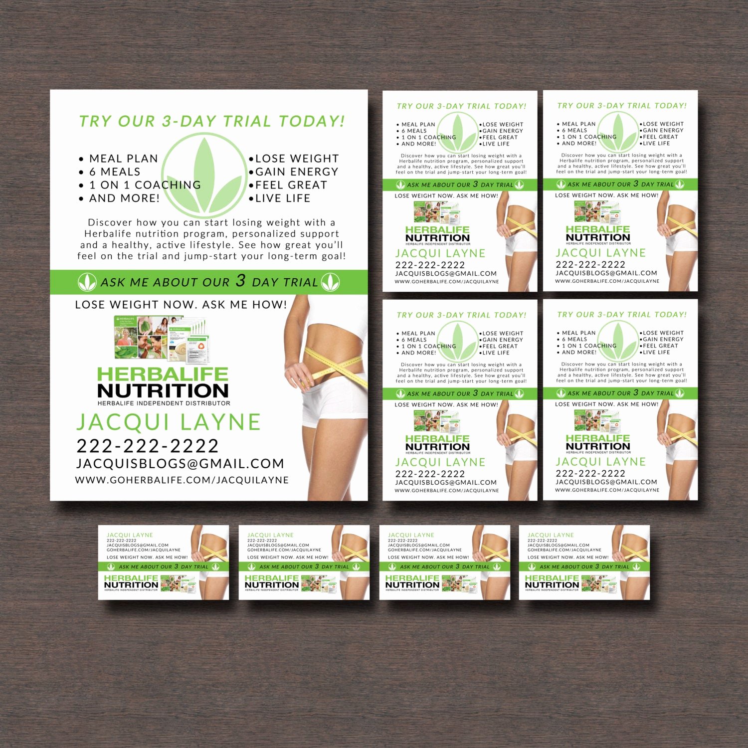 Herbalife Flyer Templates Awesome Herbalife 3 Day Trial Flyers and Business by