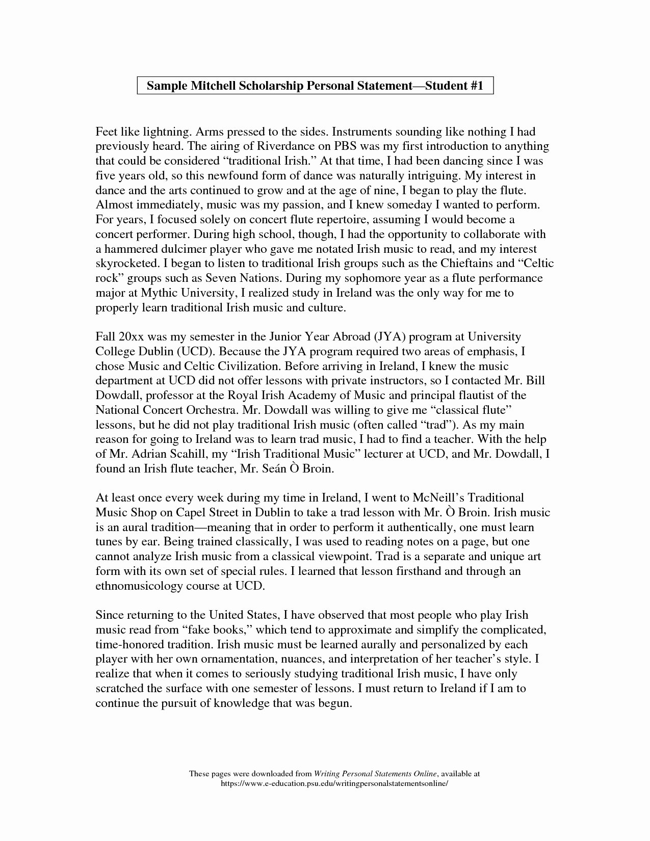 High School Application Essay Examples Luxury Personal Essay Examples for College Admission