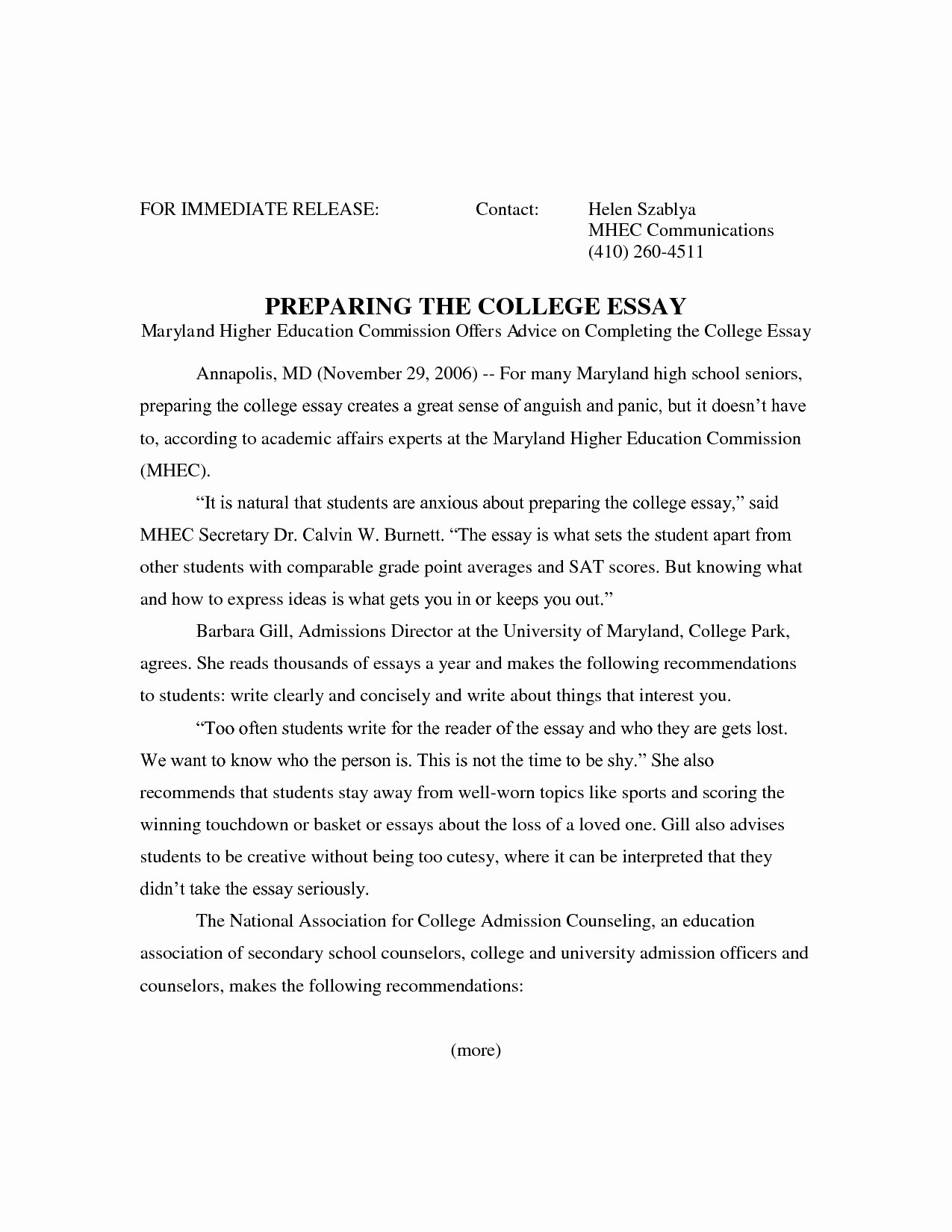 central high school application essay examples