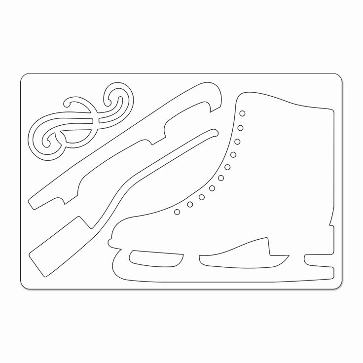 Hockey Skate Template Free Printable Lovely 1000 Images About Cake Templates On Pinterest