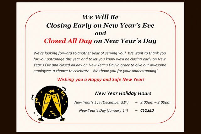 Holiday Closed Sign Template New How to Post A Sign for the Observance Of A Holiday