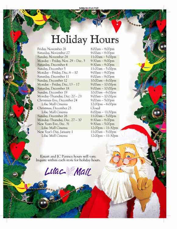 Holiday Hours Sign Template Awesome Holiday Hours Sign