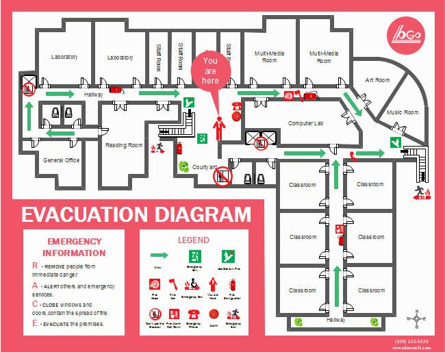 Home Evacuation Plan Template Beautiful Floor Plan Examples