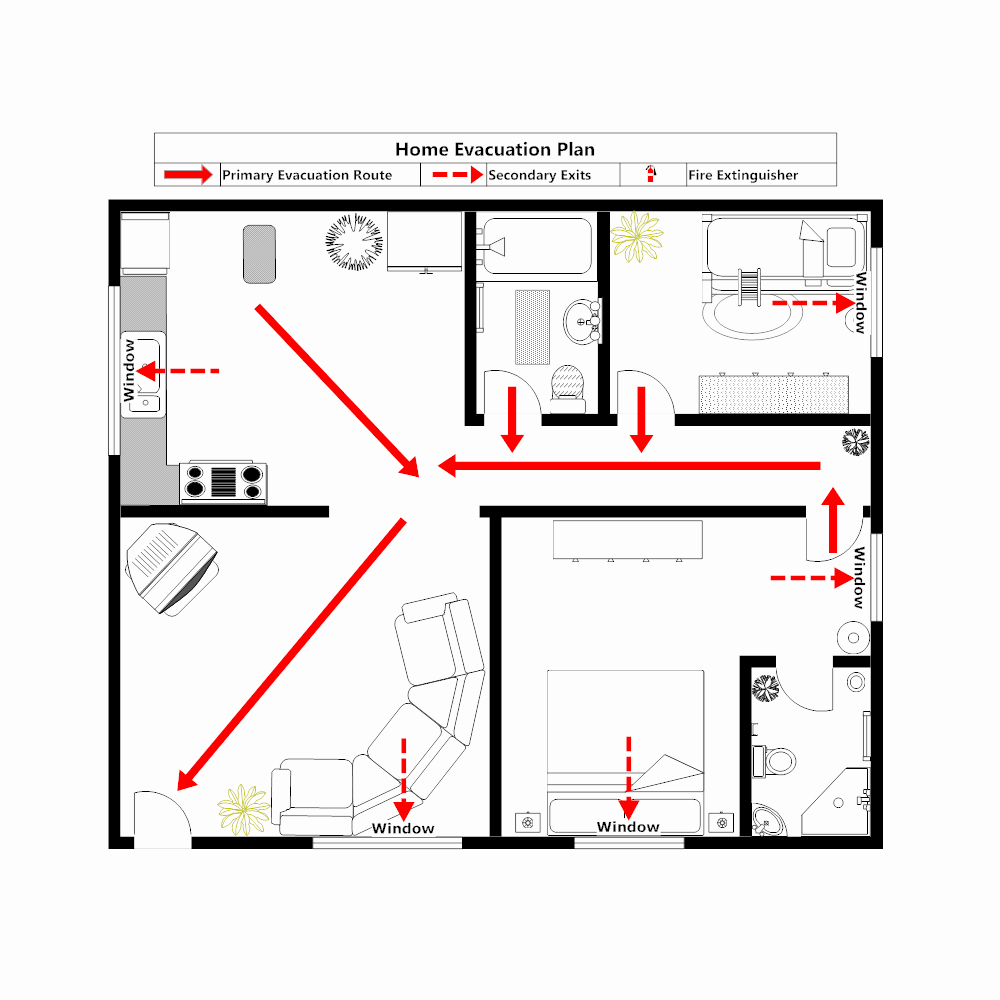 Home Evacuation Plan Template Best Of Home Evacuation Plan 3