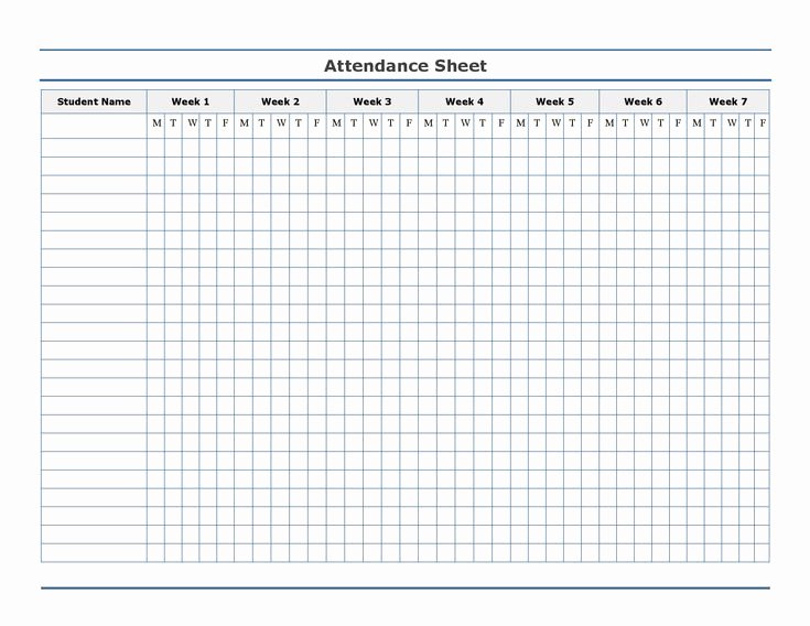 Homeschool attendance Record Excel Awesome 25 Best Ideas About attendance Sheets On Pinterest