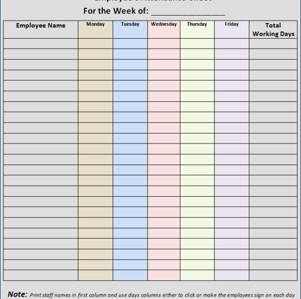 Homeschool attendance Record Excel Lovely 25 Best Ideas About attendance Sheet Template On