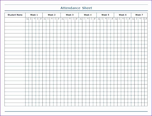 Homeschool attendance Record Excel Lovely 9 Excel Gradebook Template Exceltemplates Exceltemplates