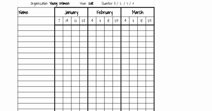 Homeschool attendance Record Excel Lovely Best 25 attendance Sheet In Excel Ideas On Pinterest