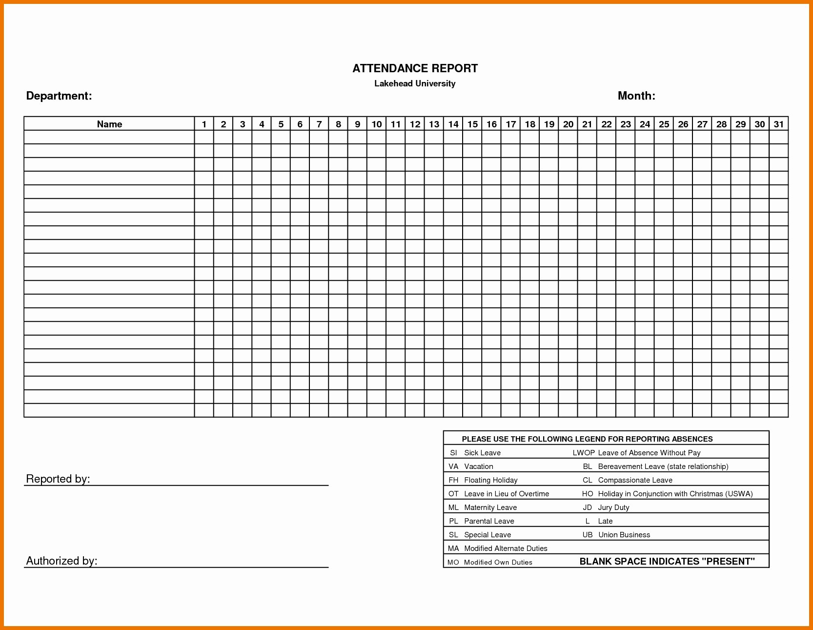 Homeschool attendance Record Excel Luxury October 2018 – Template Calendar Design