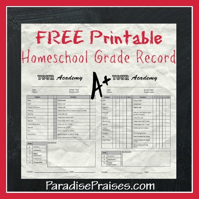 Homeschool Grading Template Inspirational 17 Best Images About Report Cards On Pinterest