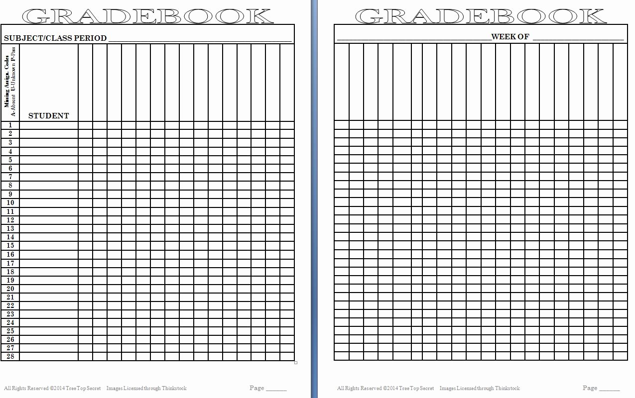 Homeschool Grading Template Unique Homeschool Grade Book