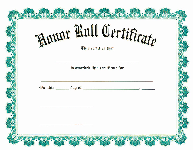 Honorary Certificate Template Beautiful Award Certificates