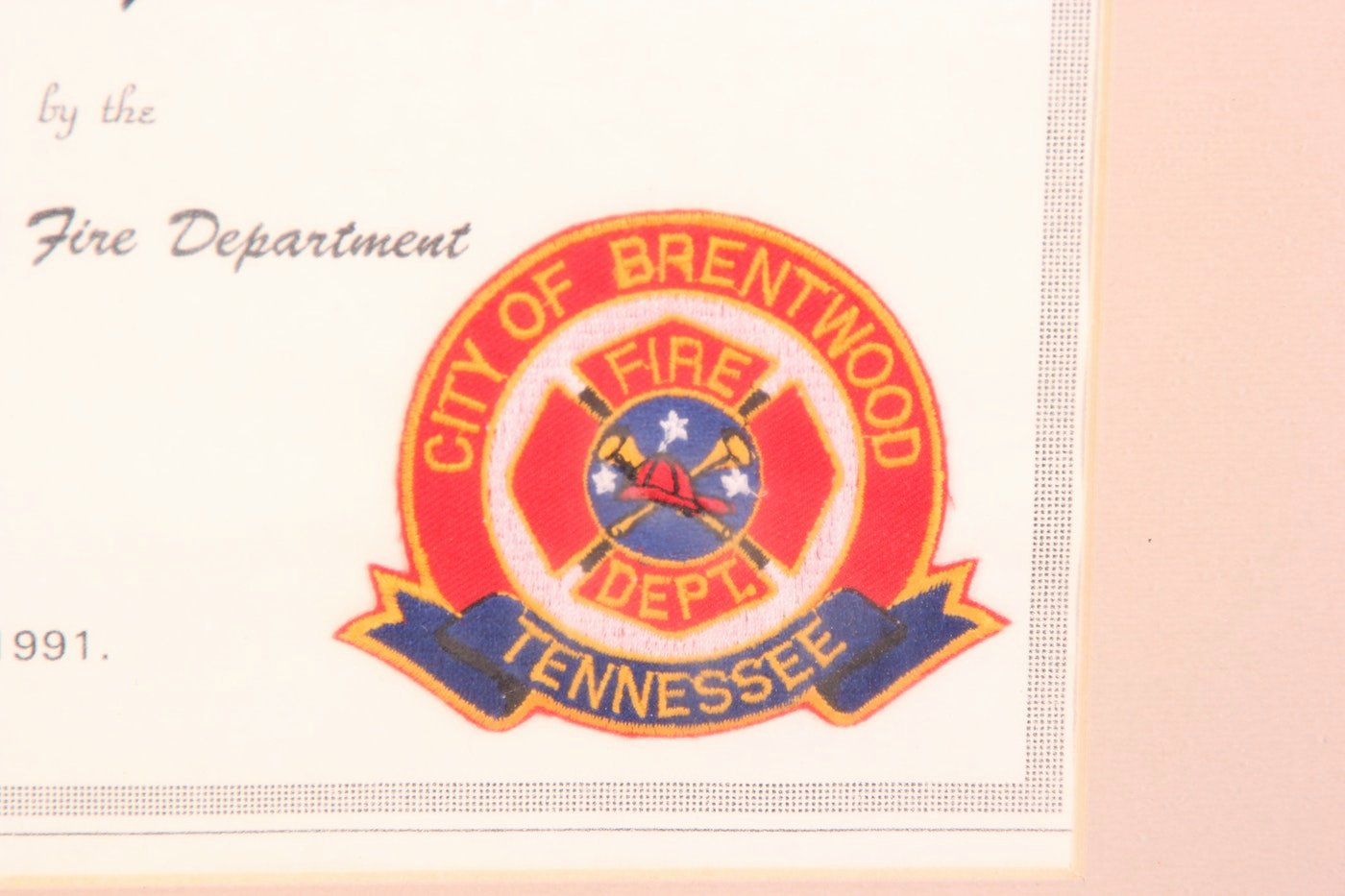 Honorary Firefighter Certificate Awesome Firefighter Helmet and Honorary Firefighter Plaque Ebth