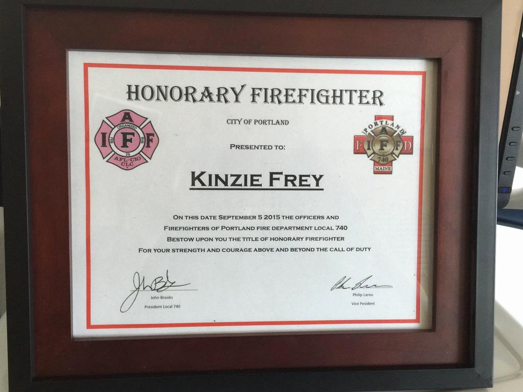 Honorary Firefighter Certificate Beautiful Portland Fire Dept On Twitter &quot;e306 A305 Visited A