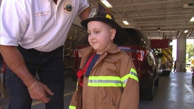 Honorary Firefighter Certificate Fresh Florida Boy Battling Brain Cancer Named Honorary