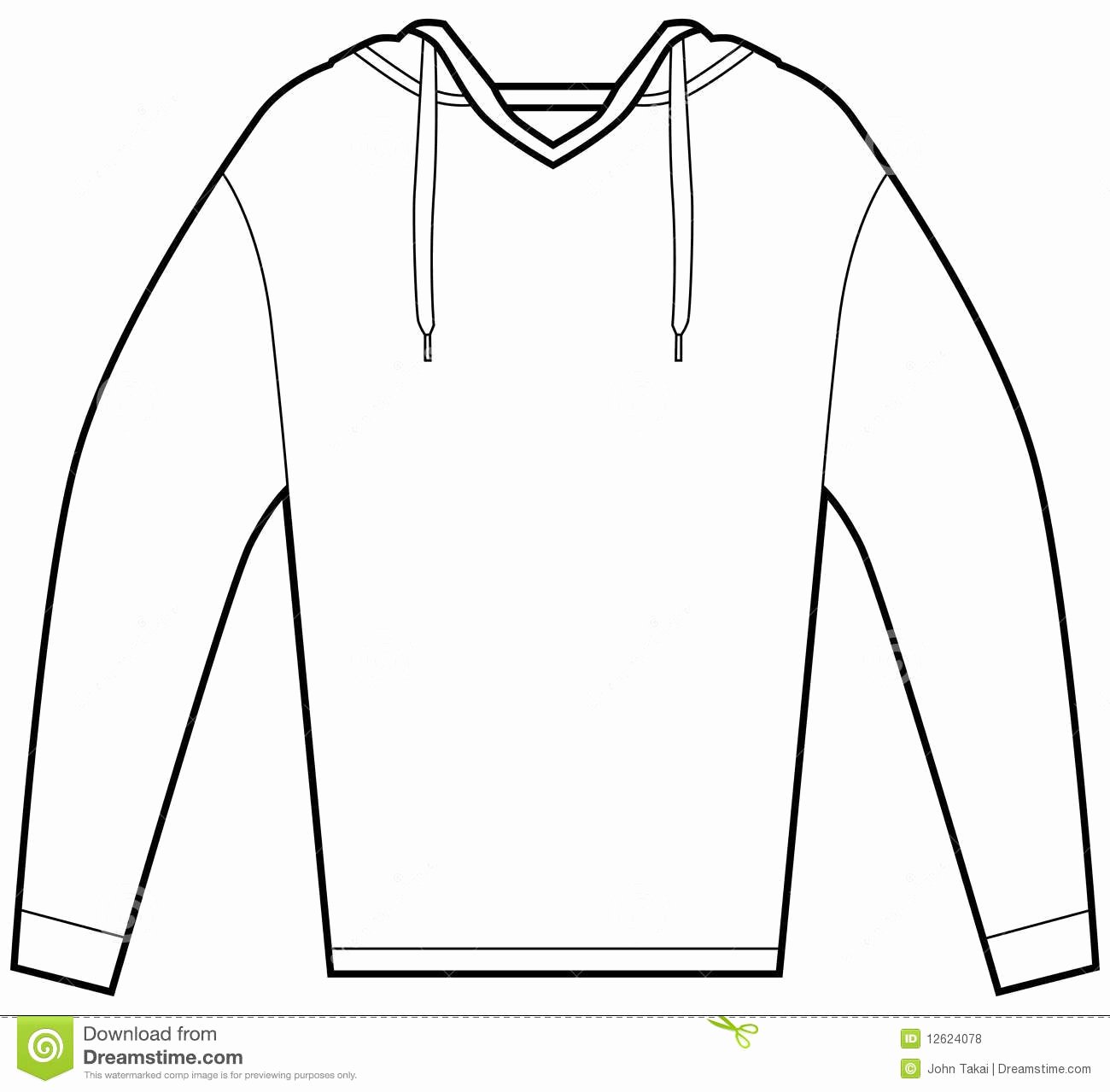 Hooded Sweatshirt Template Awesome 1 4 Sweatshirt Clipart Clipart Suggest