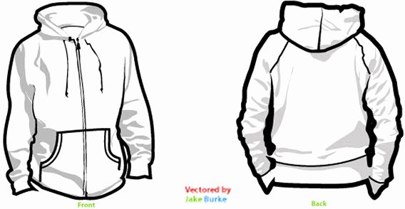 Hooded Sweatshirt Template Best Of Sweatshirt Clipart