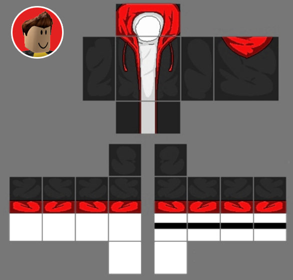 Hoodie Roblox Template Beautiful Roblox Hoo Templates Coolest Roblox Skins Templates