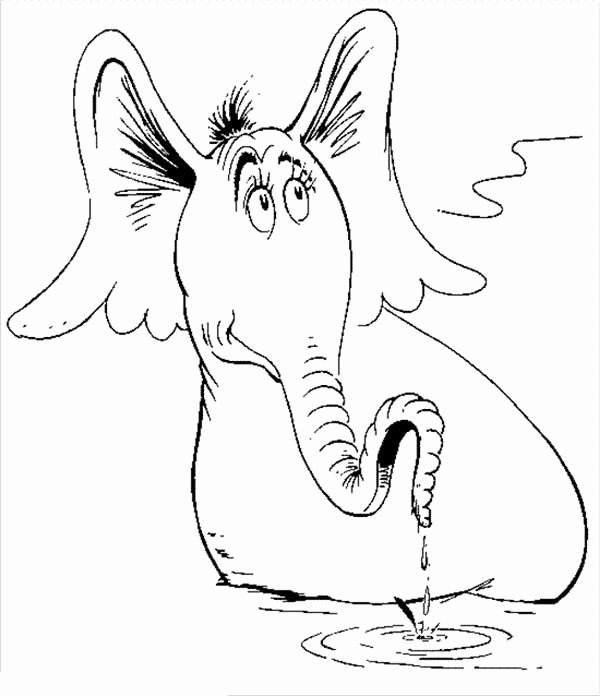 Horton Hears A who Template Elegant Horton Hears A who Pages Coloring Pages