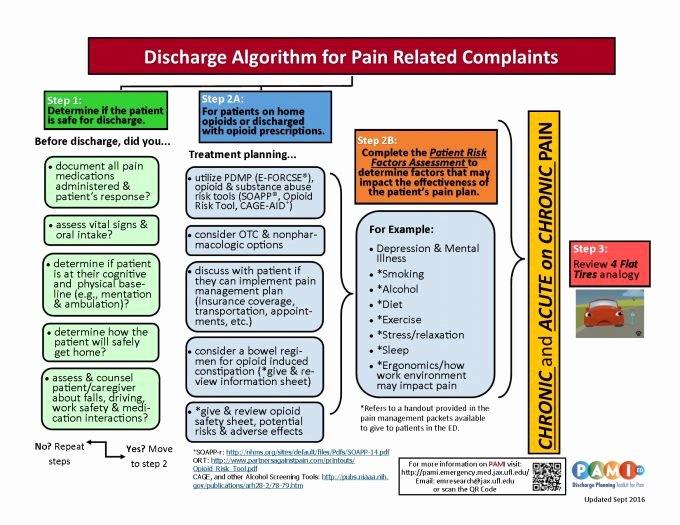 Hospital Discharge Instructions Beautiful Pami Ed Discharge Planning toolkit for Pain Pain