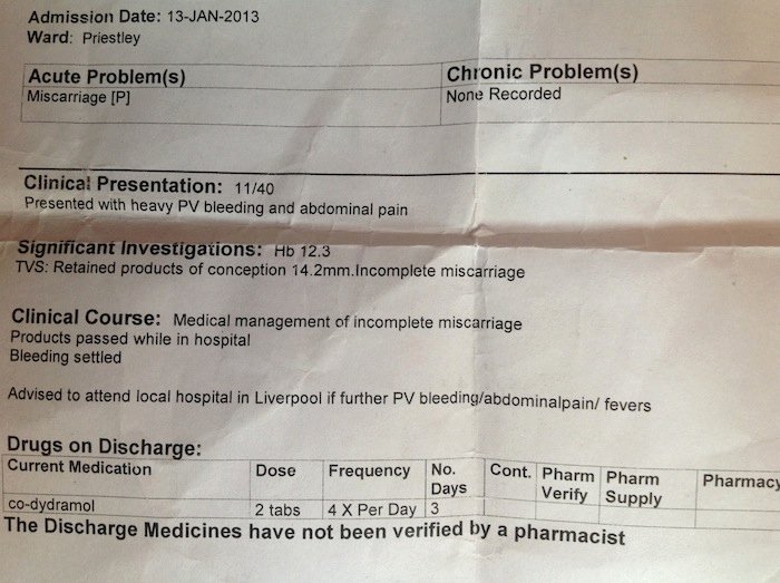 Hospital Discharge Instructions Luxury Miscarriage Week the Egg the Womb the Head and the Moon