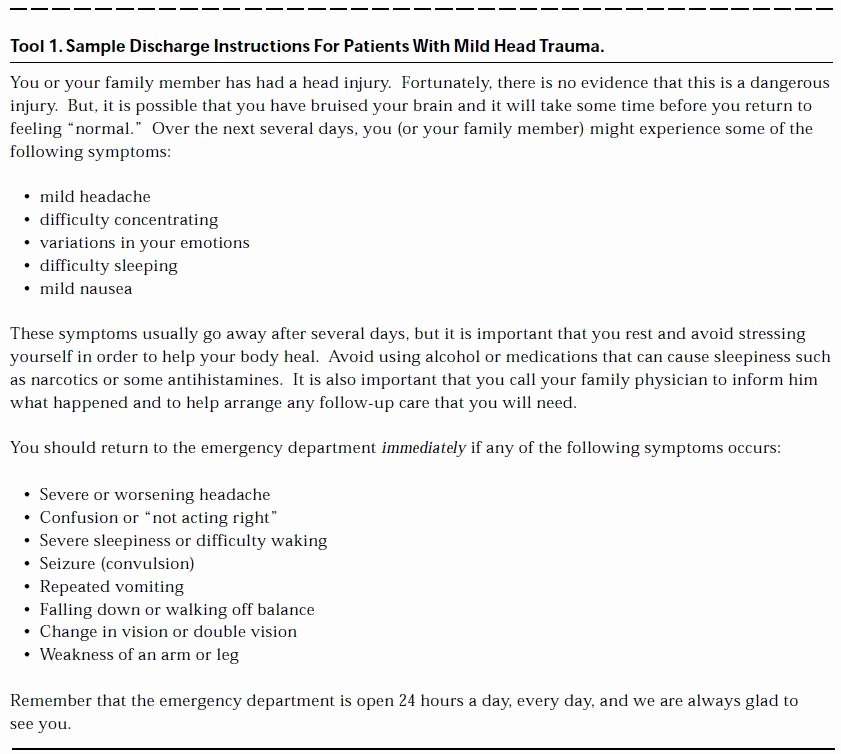 Hospital Discharge Instructions New